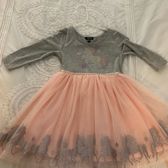 zunie unicorn tutu dress